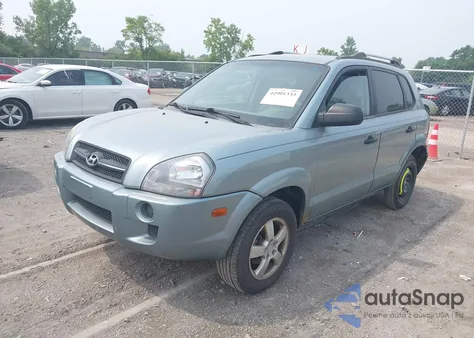 2008 Hyundai Tucson Gls z USA, uszkodzony, nr VIN KM8JM12BX8U756660